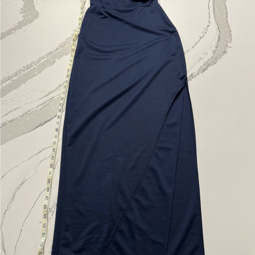 Elegant Navy Blue Women's Skirt